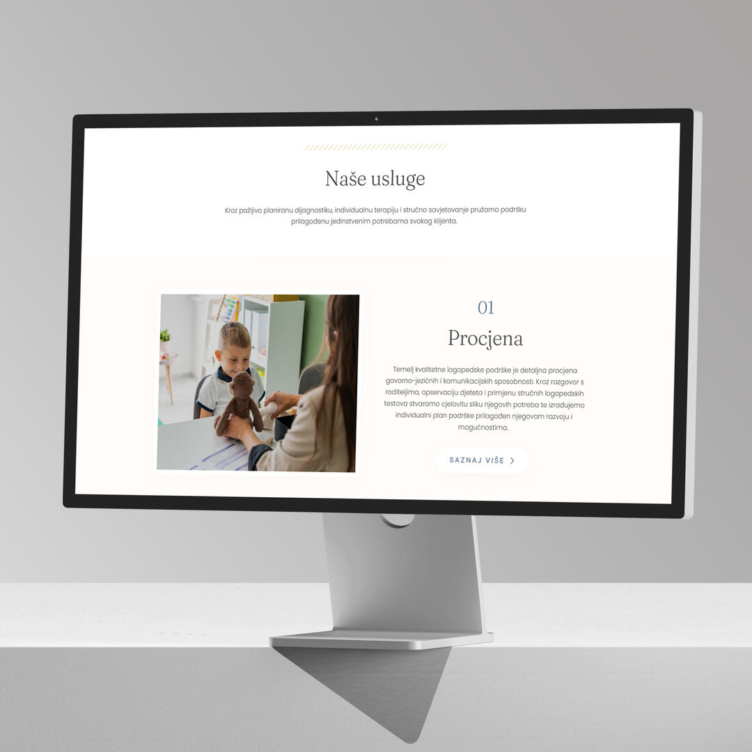 Logodom / Izrada web stranice
